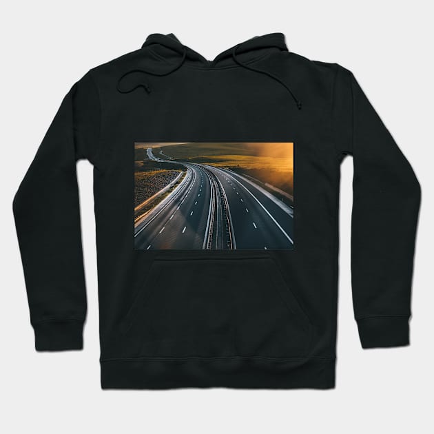 Road Hoodie by Rowalyn Keith